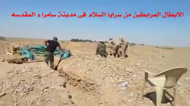 نبرد با داعش در منطقه سامرا