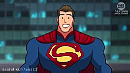 بتمن و سوپر من در برابر تانوس