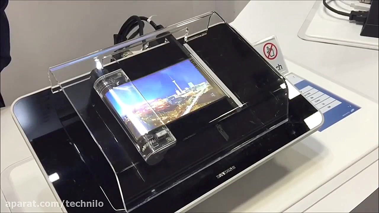 گوشی رول شدنی سامسونگ