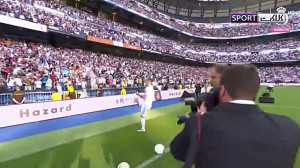 معارفه رسمی ادن هازارد در رئال...