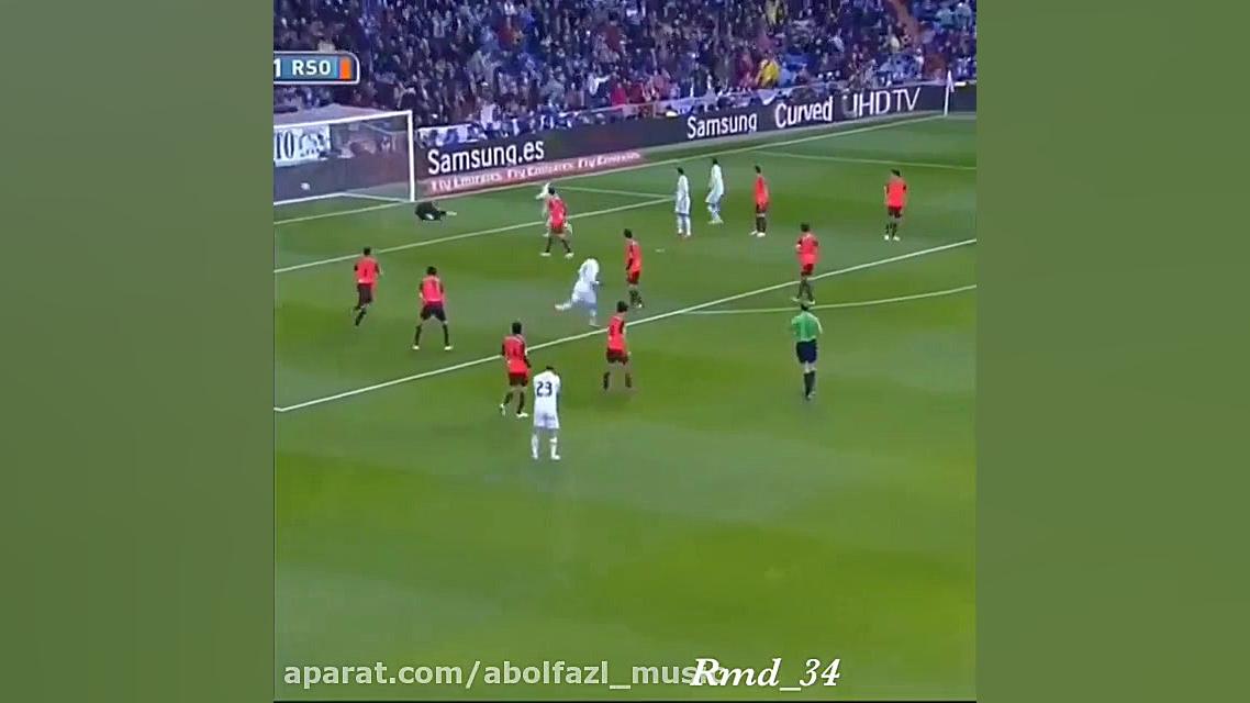 گل فوق العاده کریم بنزما با آه...