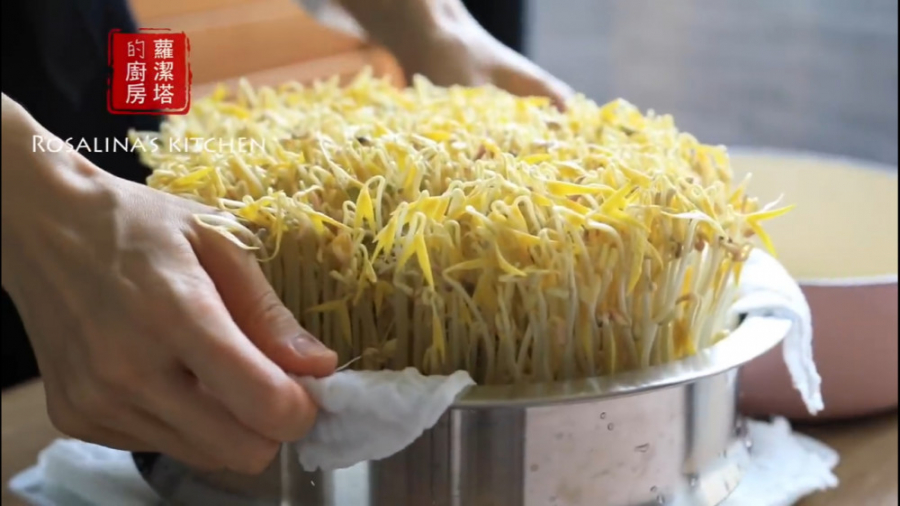 آموزش جوانه ماش خانگی با آشپز...