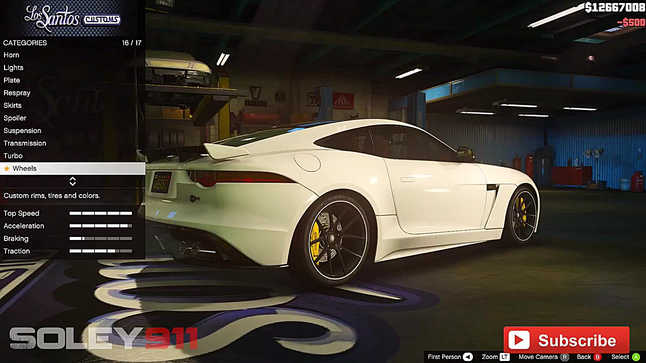 Jaguar F TYPE 2018 tuning  GTA...