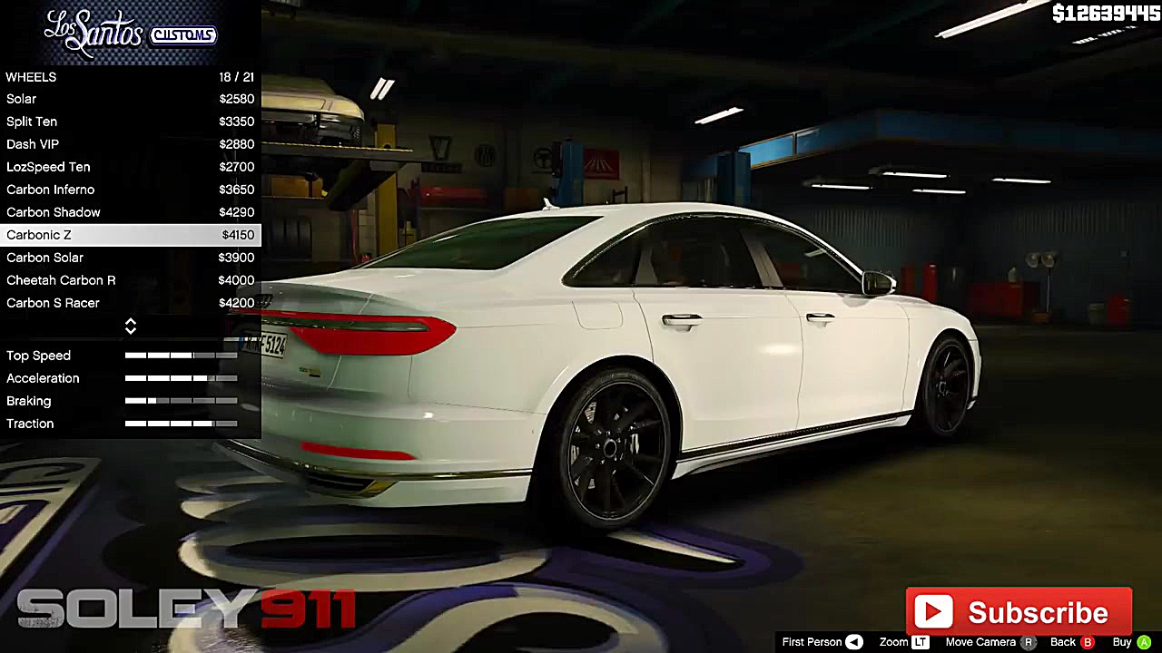 2018 Audi A8 W12 tuning  GTA V...