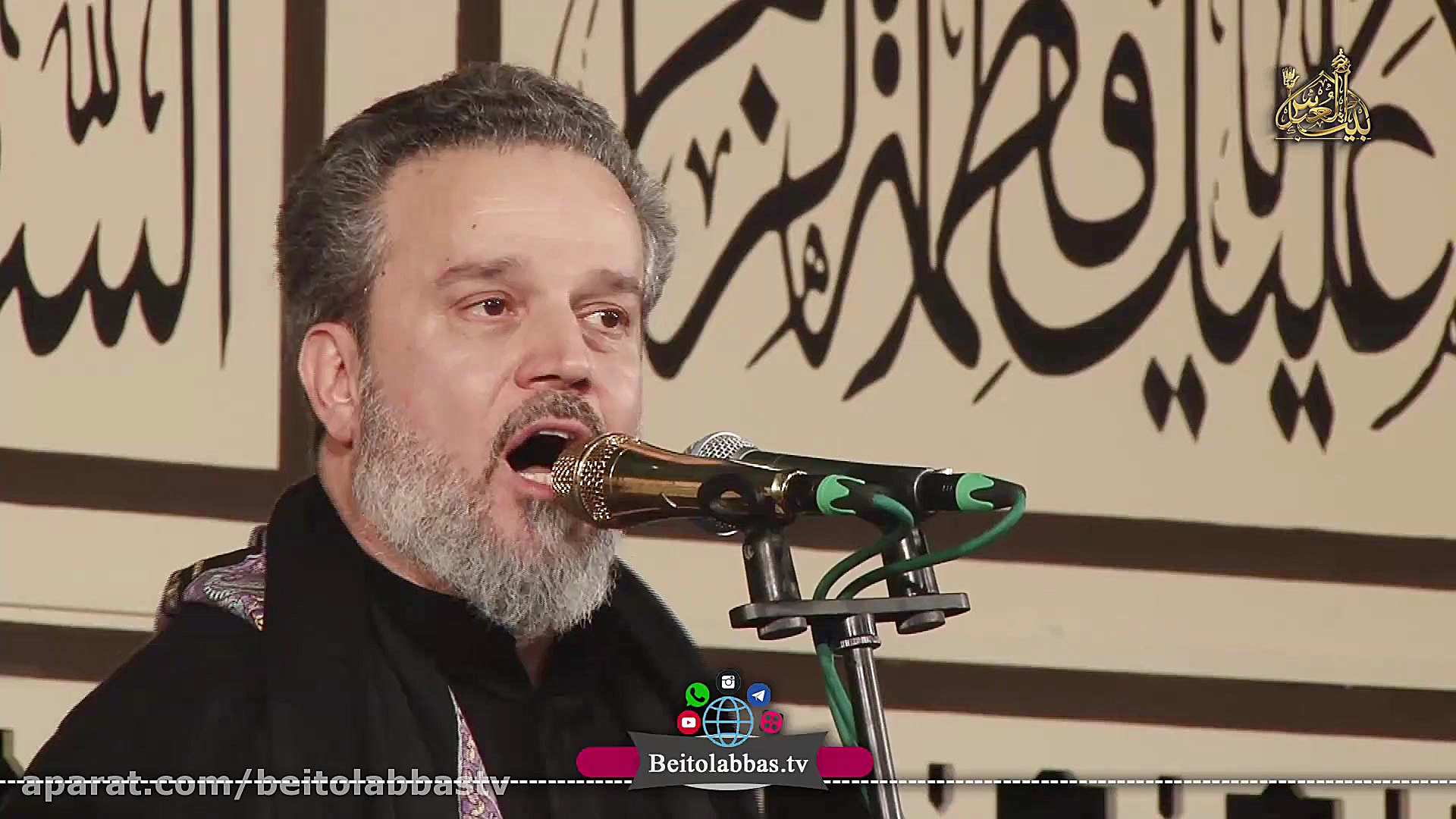 مداحی زیبا ملا باسم کربلایی (ف...