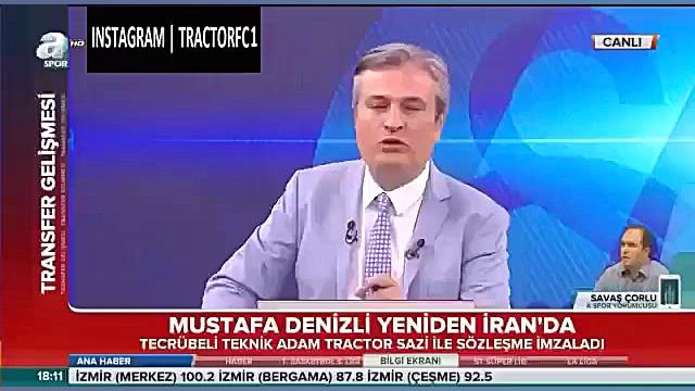 مصطفی دنیزلی مربی جدید تراکتور...