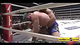 مبارزه امیر علی اکبری و هیث هر...