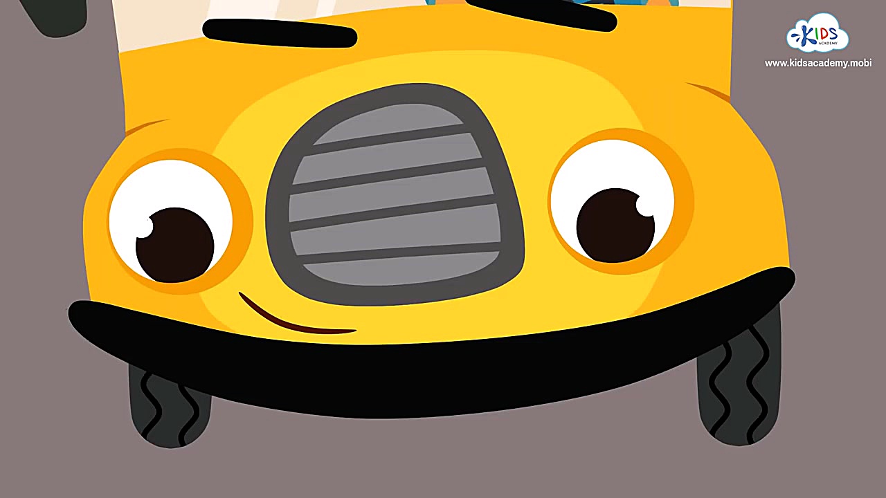 چرخ در اتوبوس | آواز کودکان  ا...