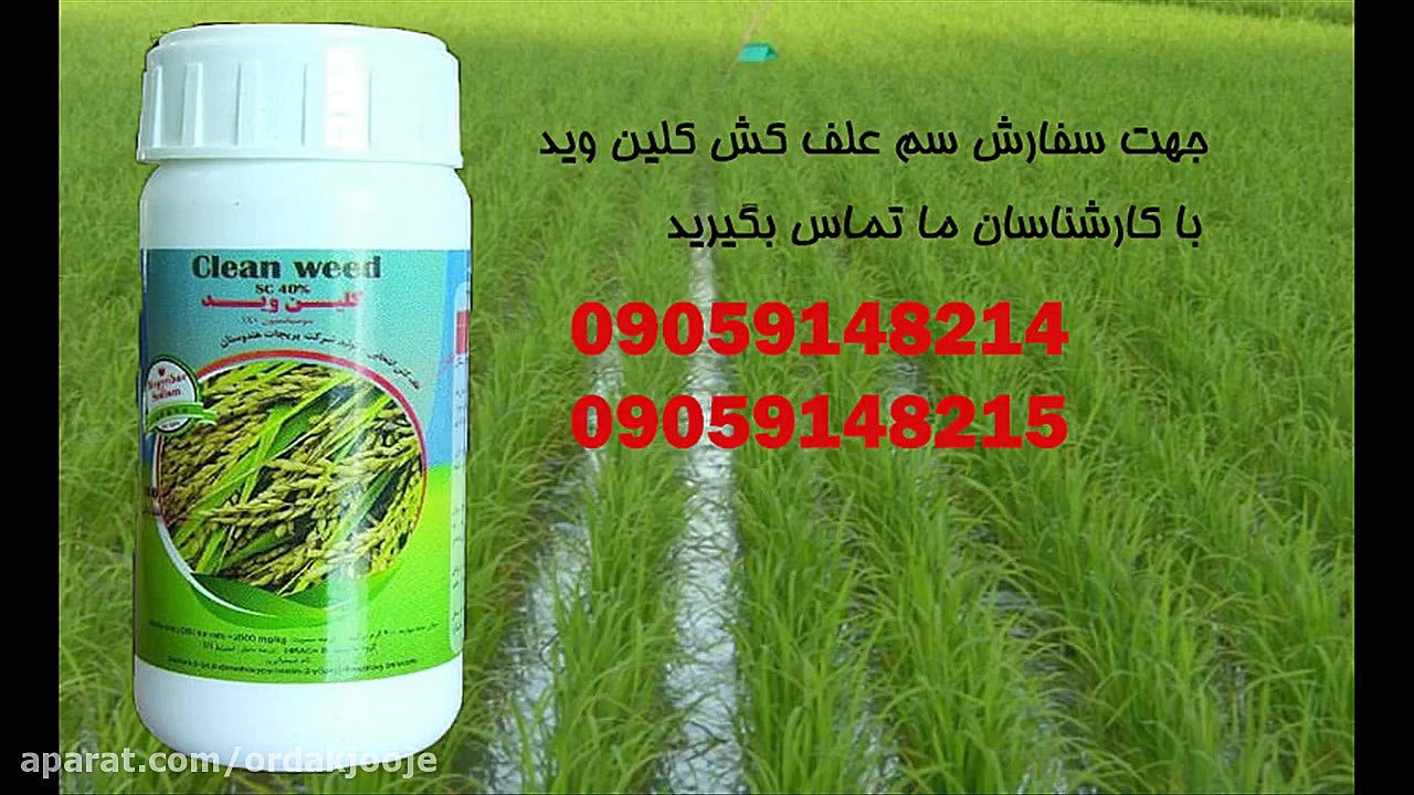 سم علف کش کلین وید