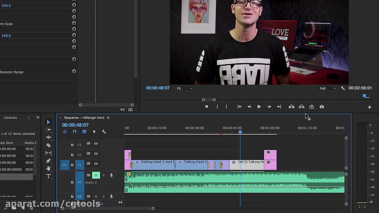 آموزش ویرایش ویدئو در ادوبی پر...