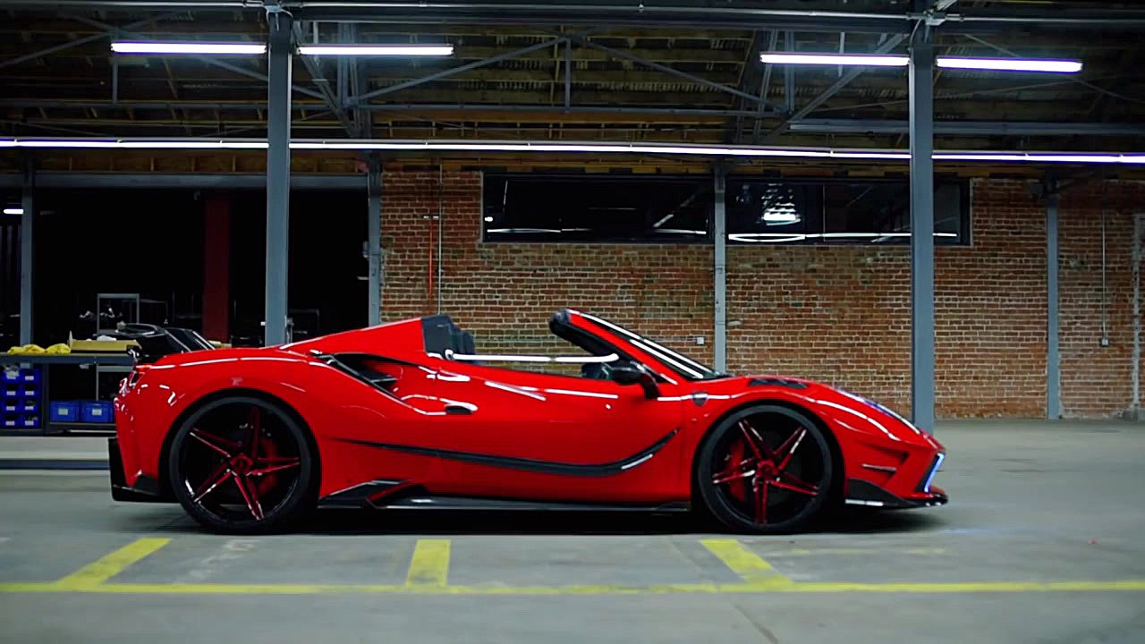 فراری 488 تیونینگ منصوری Ferra...