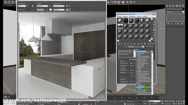 آموزش مدلینگ و رندر نهایی آشپز...