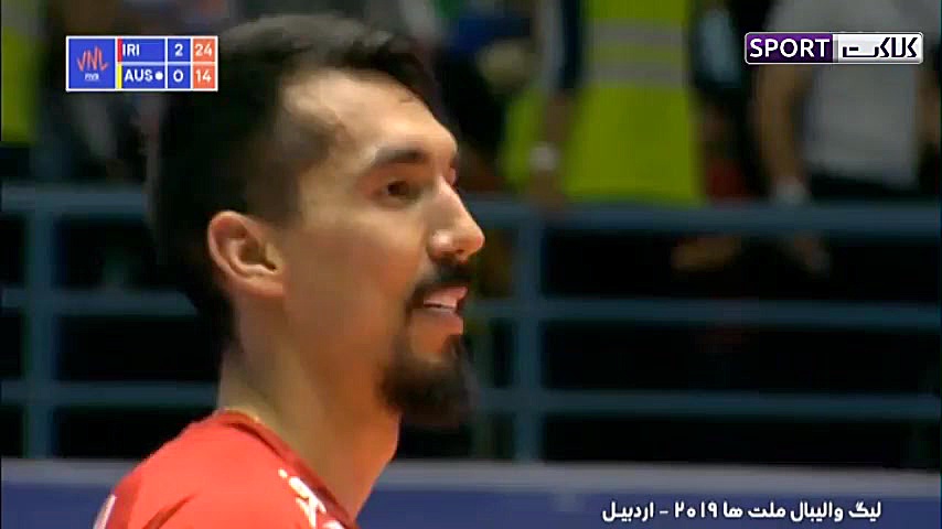 خلاصه والیبال ایران 3 0 استرال...