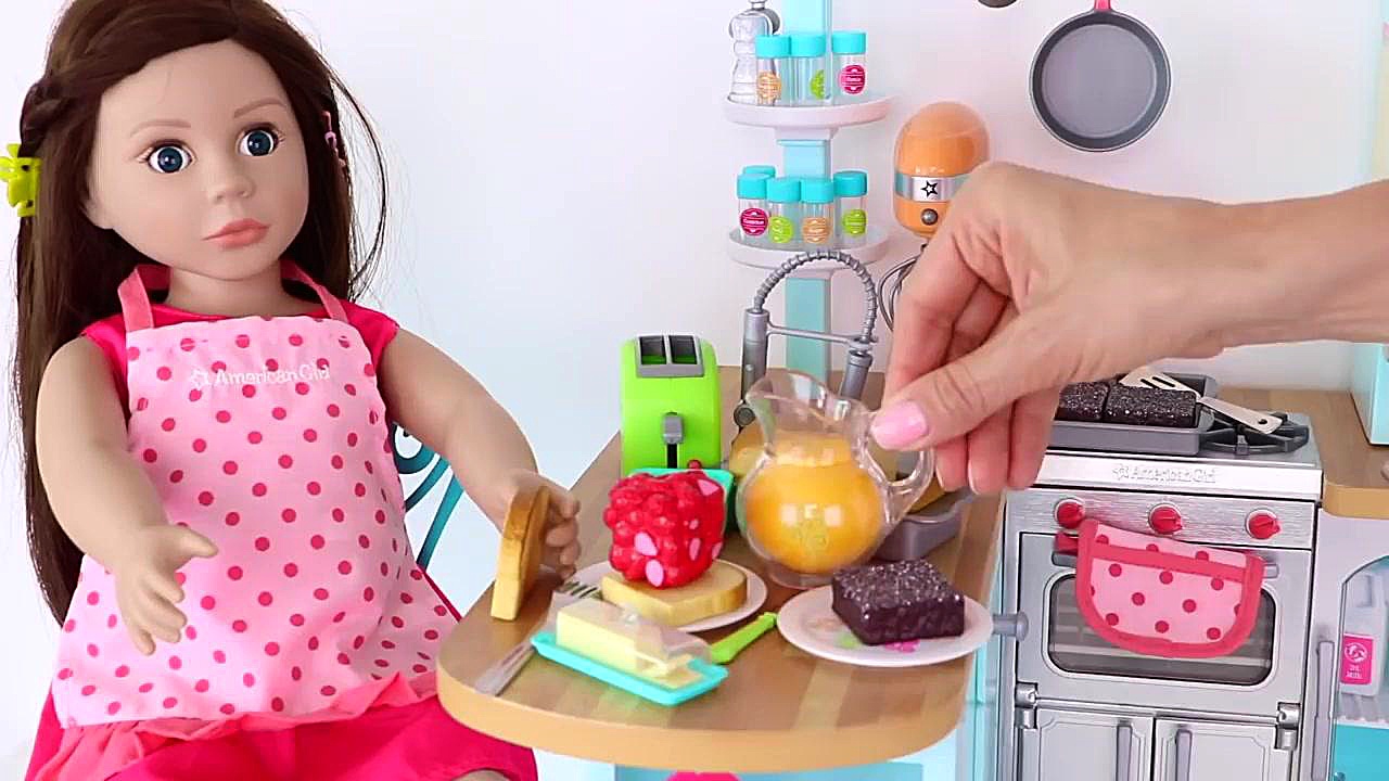 بازی عروسک دخترانه پخت وپز در...