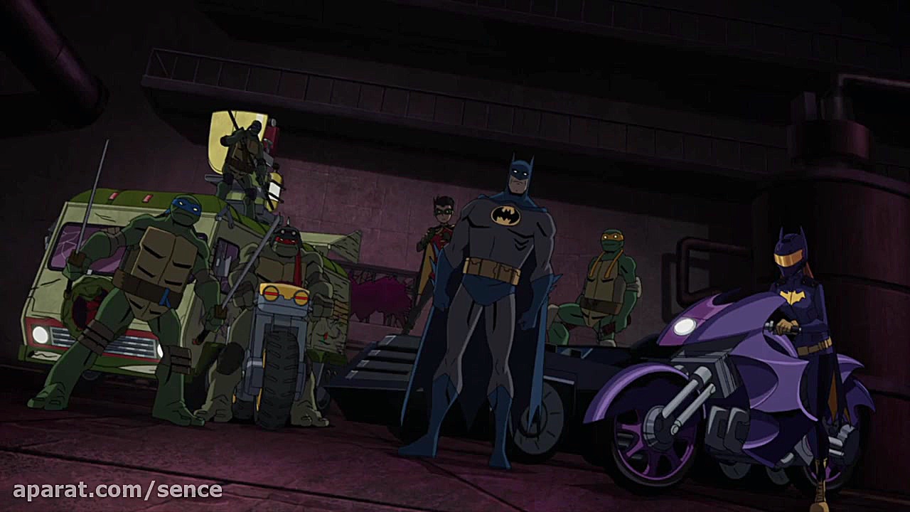 انیمیشن بتمن و لاک‌پشت‌های نین...