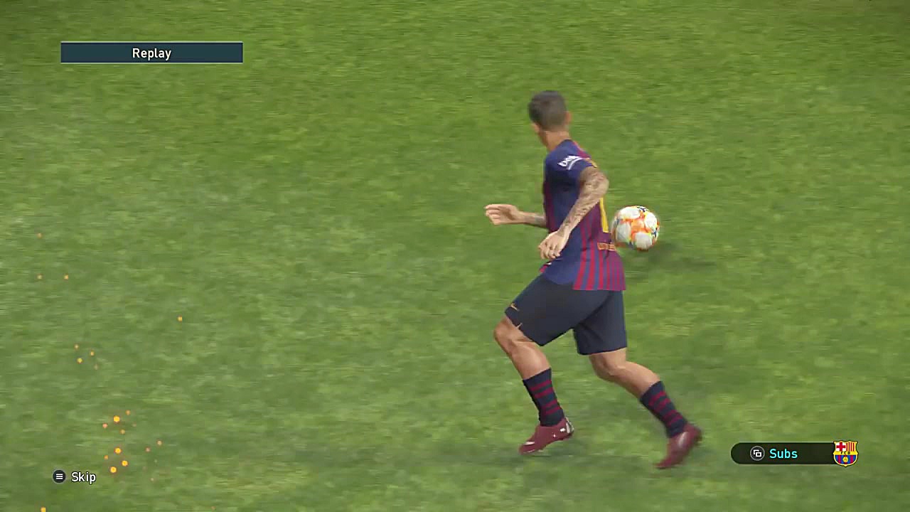 PES 2019 | Barcelona vs Valenc...