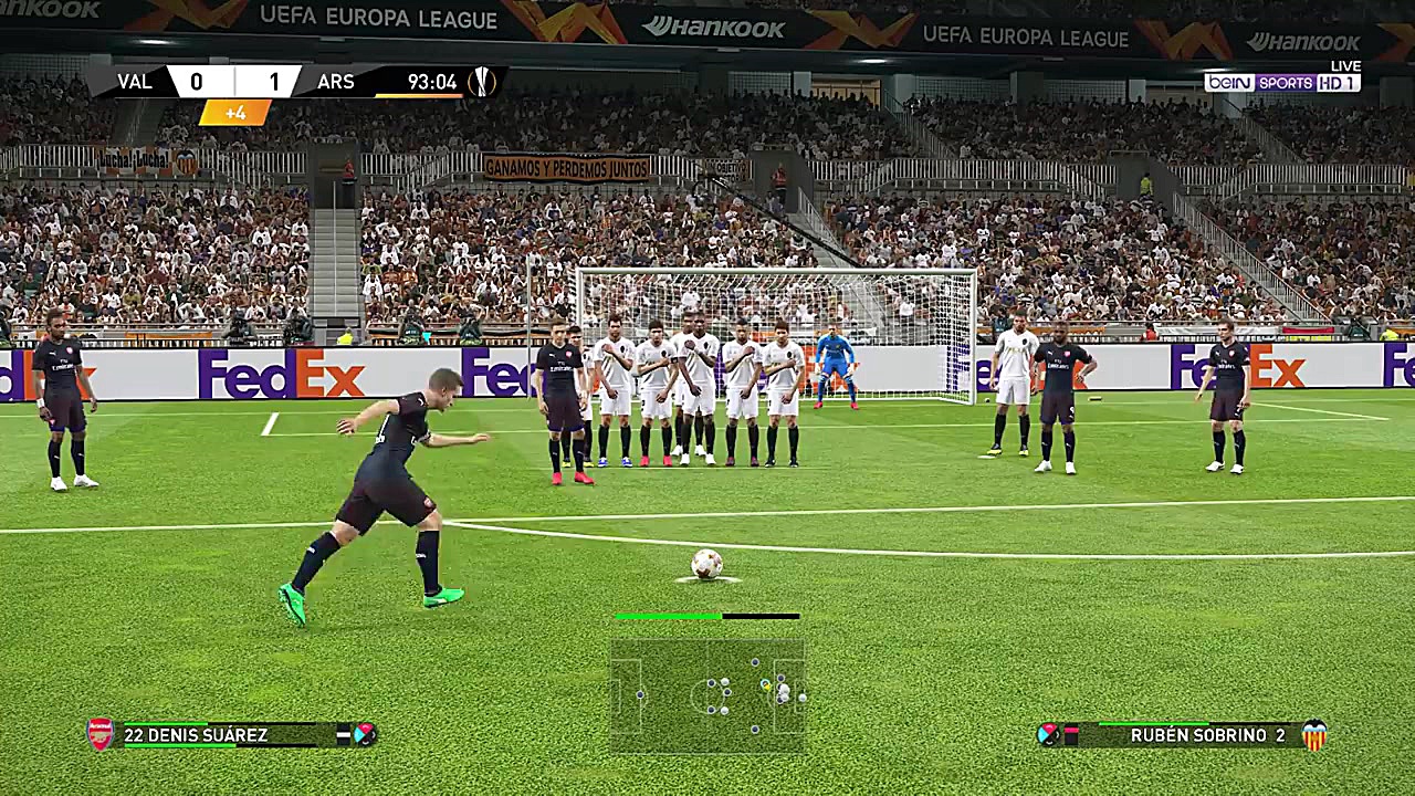 PES 2019 | Valencia vs Arsenal...