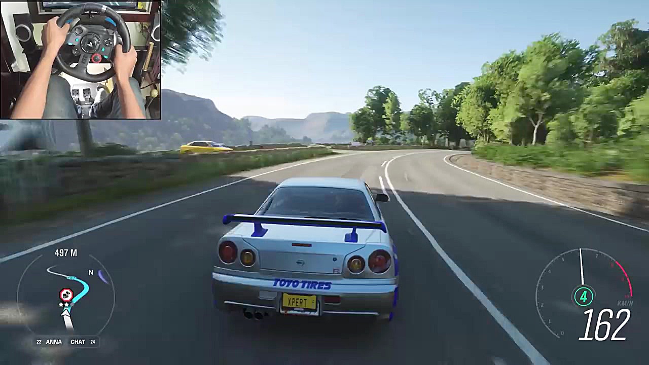 انجام بازی فورزا 4 با فرمان Lo...