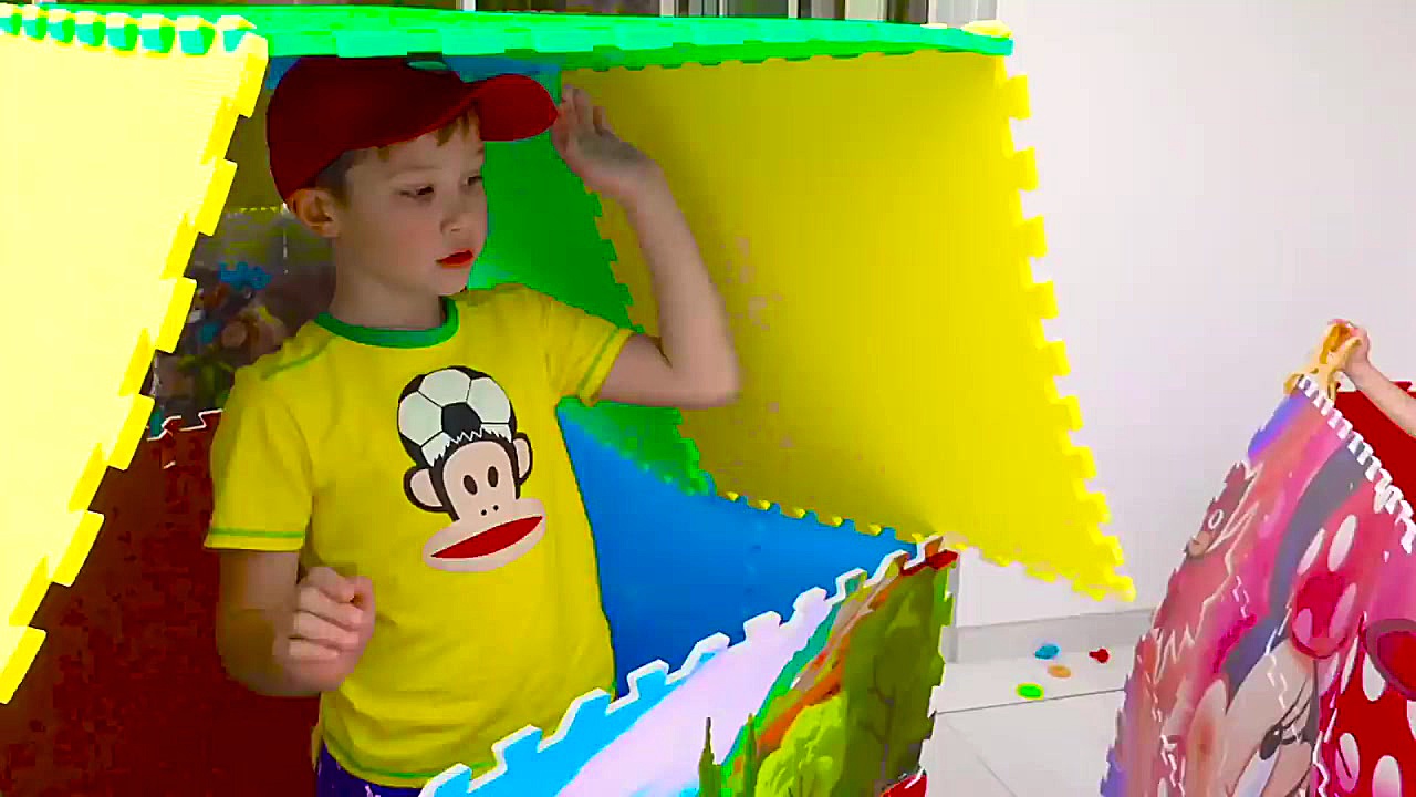 کاتیا و مکس خانه کودکانه درست...