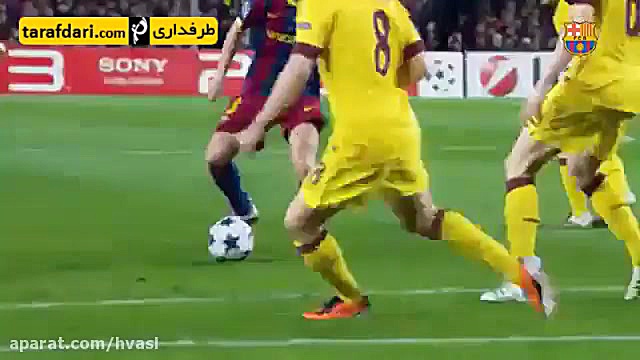 ۱۰ گل برتر لیونل مسی در بارسلو...