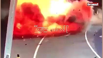 حمله موفقیت‌آمیز پهپادهای یمنی...