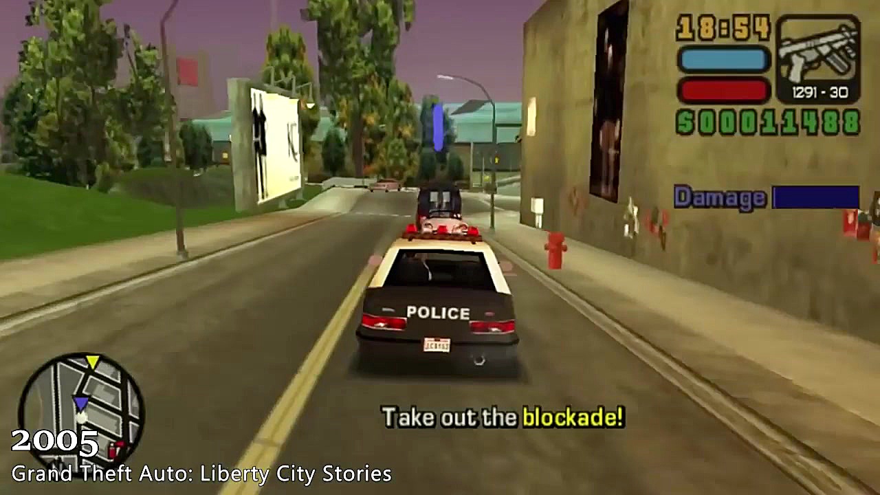 Evolution of Grand Theft Auto...