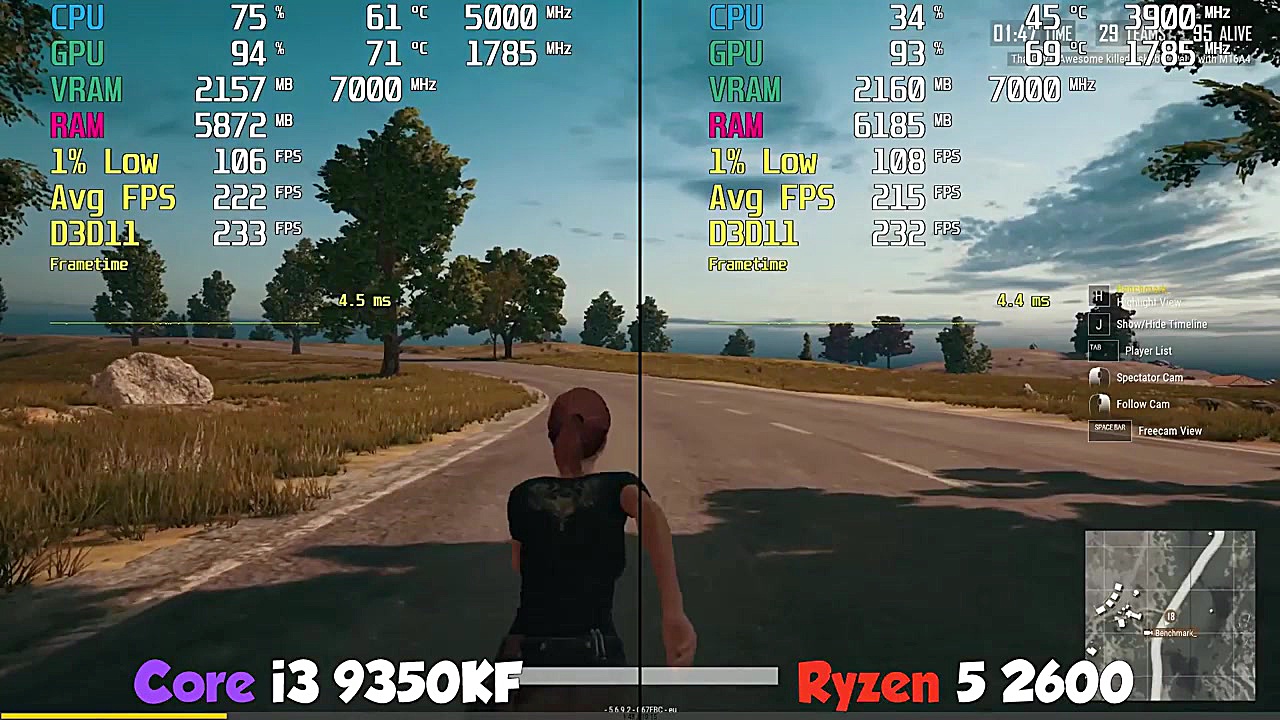 مقایسه پر دازنده های i3 9350KF...