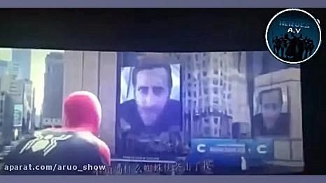 ۲صحنه بعد از تیتراژ اسپایدرمن...