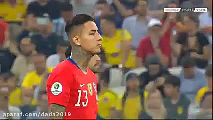 خلاصه بازی شیلی کلمبیا(کیروش)