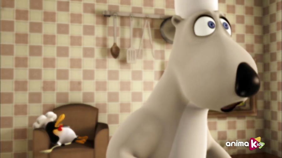 کارتون برنارد خرس قطبی بد شانس...