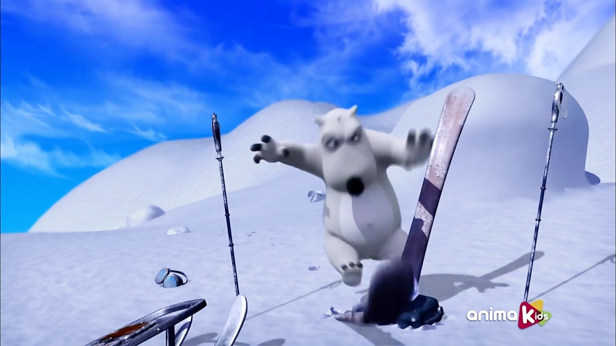 کارتون برنارد خرس قطبی بد شانس...