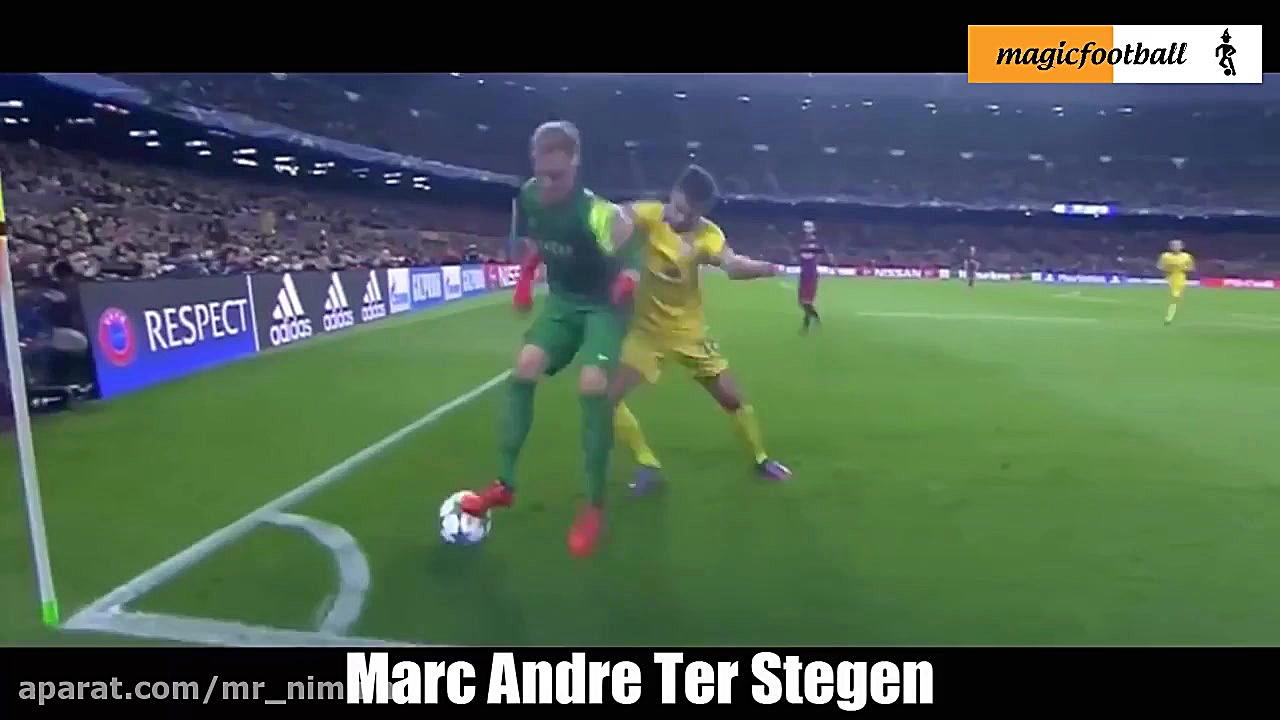 حرکات جالب دروازه بانان