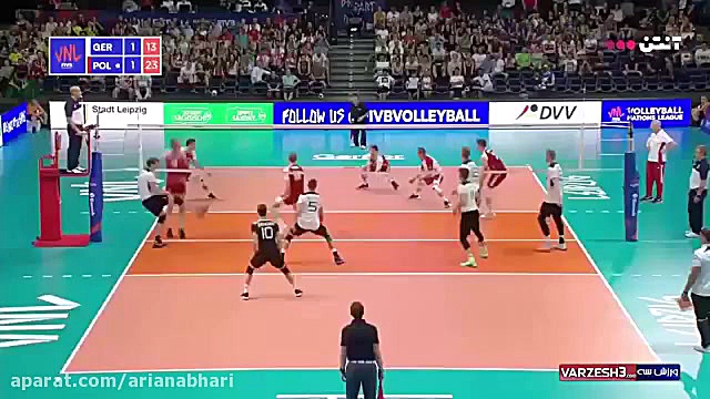 خلاصه والیبال آلمان 1  لهستان...