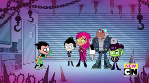 انیمیشن تایتان های نوجوان  قسم...