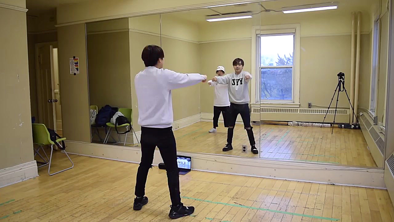 اموزش دنس idol از گروه BTS