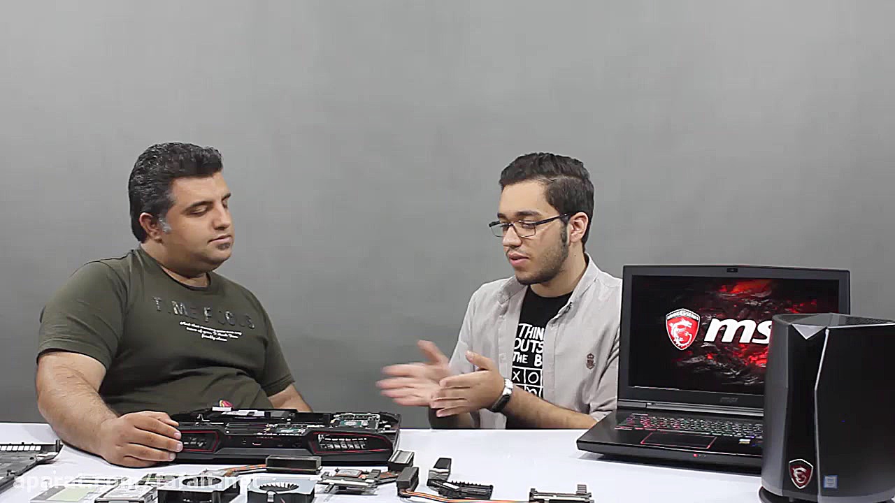 کالبدشکافی لپ&zwnj;تاپ MSI GT7...