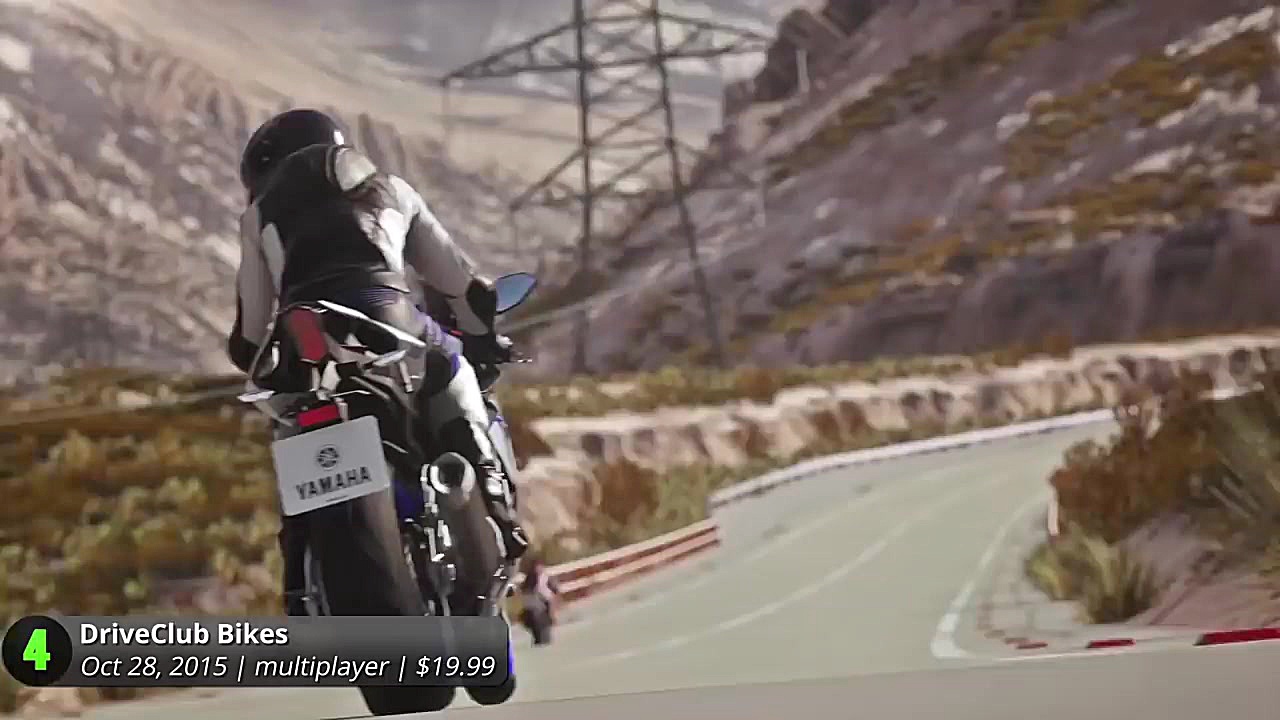 10 بازی ریسینگ برتر در PS4