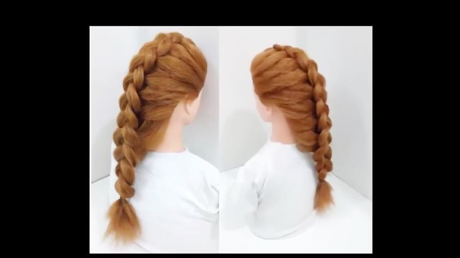 آموزش شینیون عروس بافت مو عروس...