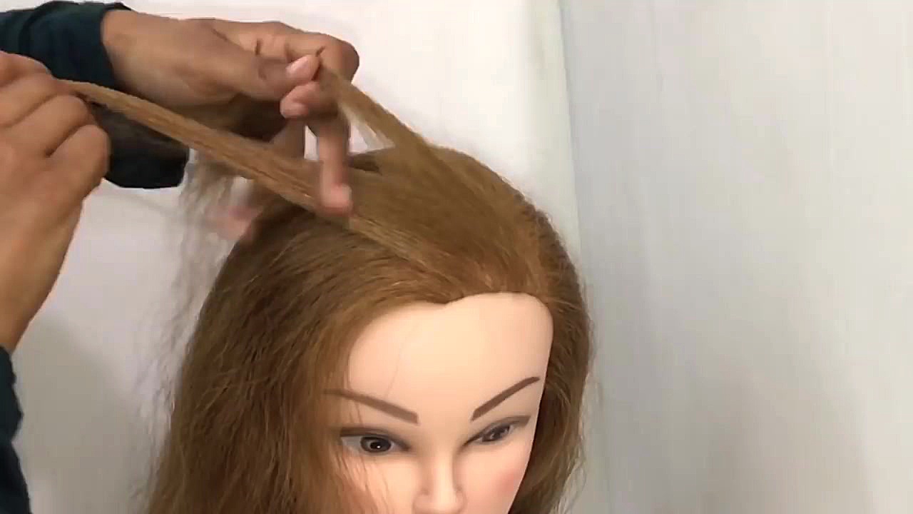 آموزش شینیون عروس بافت مو عروس...