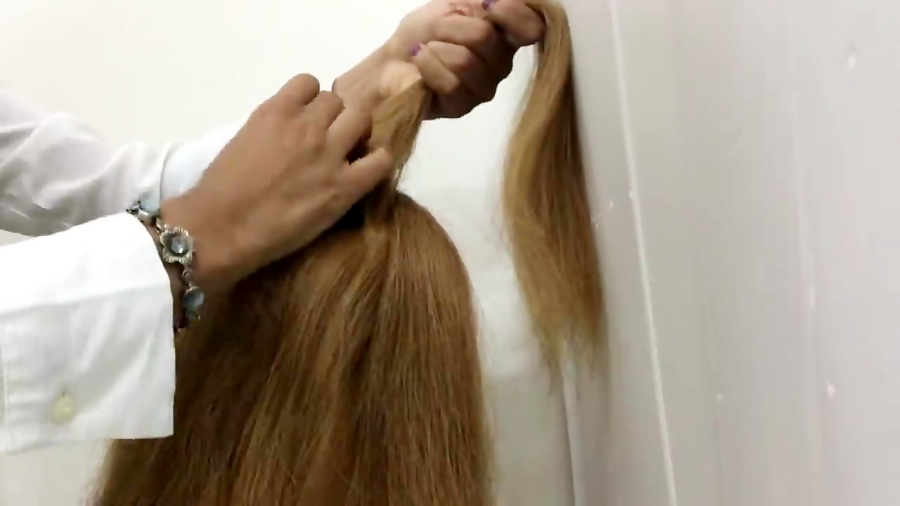 آموزش شینیون عروس بافت مو عروس...