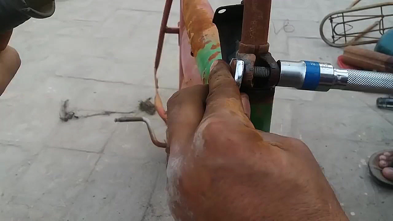 بازسازی دوچرخه قدیمی