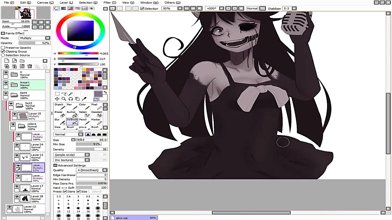 نقاشی سریع با SAI از ALICE