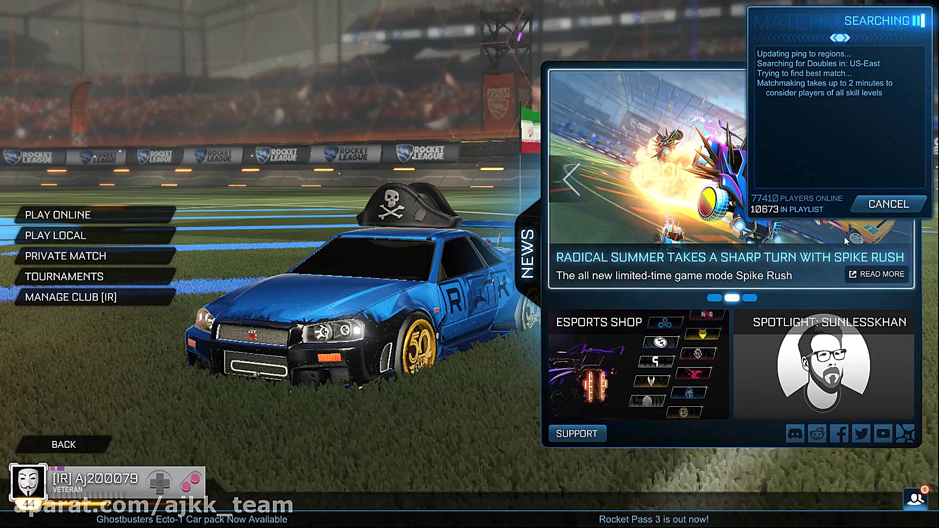 rocket league gameplay