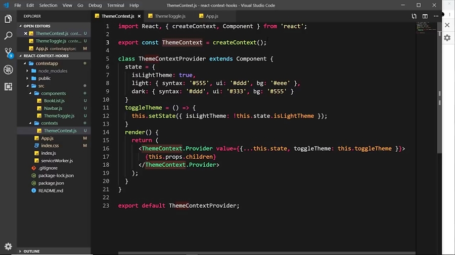 React Context Hooks Tutorial #7 - Creating Multiple Contexts