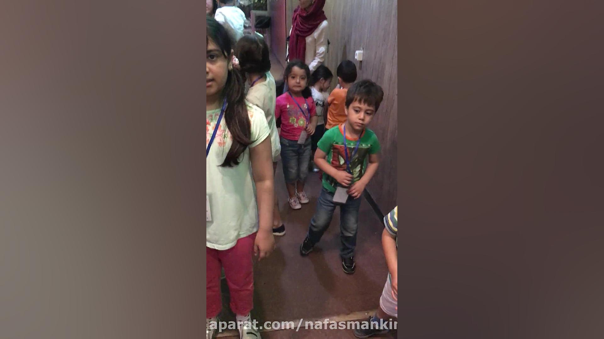 اردوی مهد کودک نفس من در ساحل...