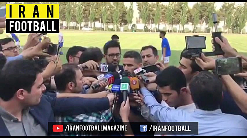 صحبت های وریا غفوری در حاشیه ت...