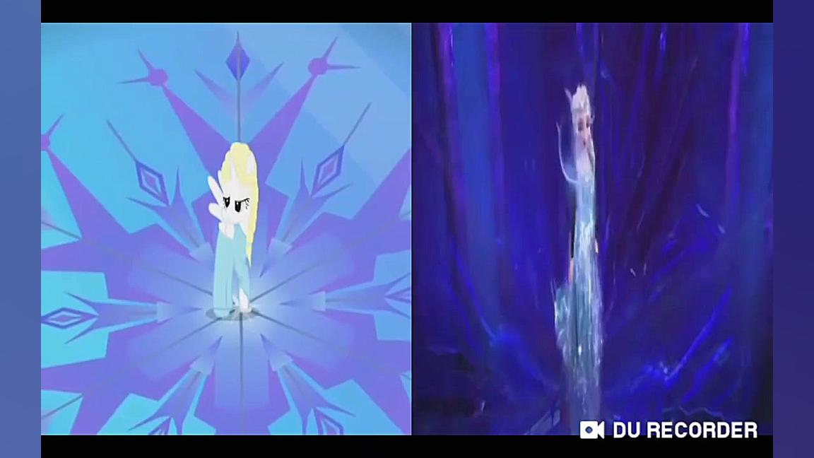 آهنگ السا به شکل پونی