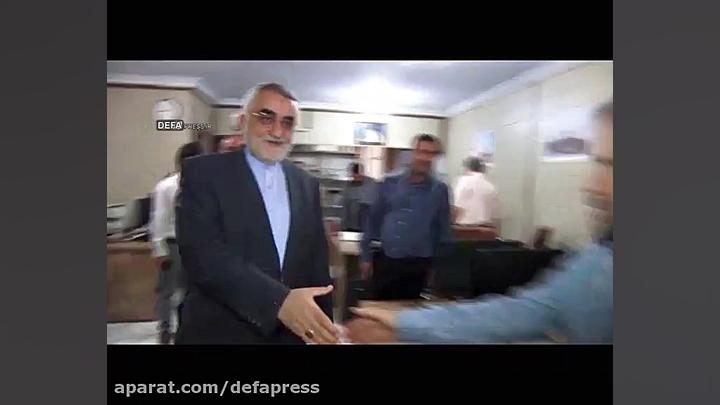 بازدید علاءالدین بروجردی از خب...