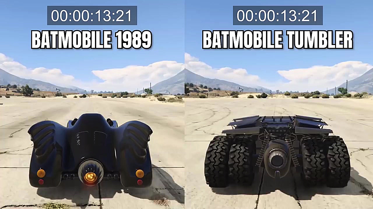 تست و رقابت ماشین های ویژه GTA...