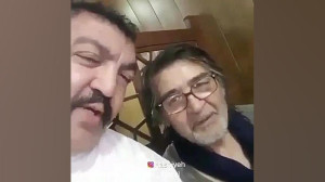 ملاقات آقای بازیگر ایرانی با ج...